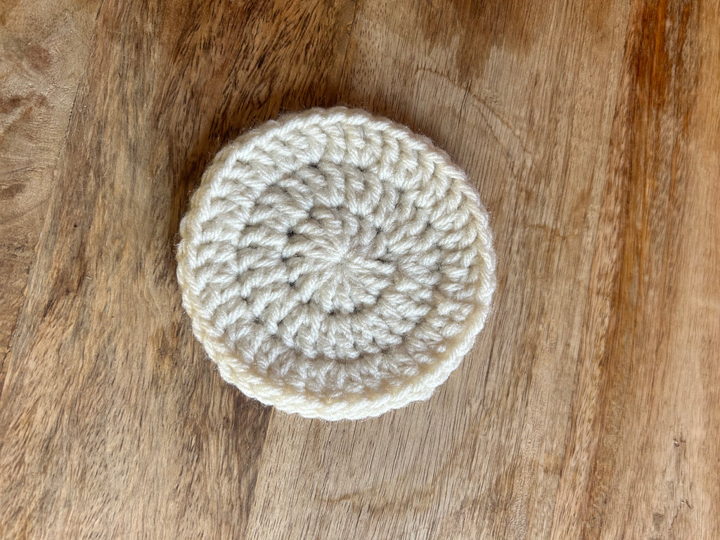 Crochet coaster set