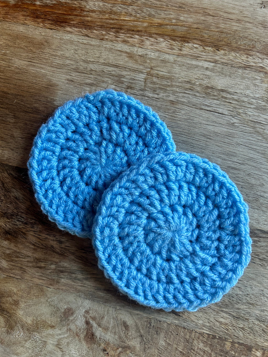 Crochet coaster set