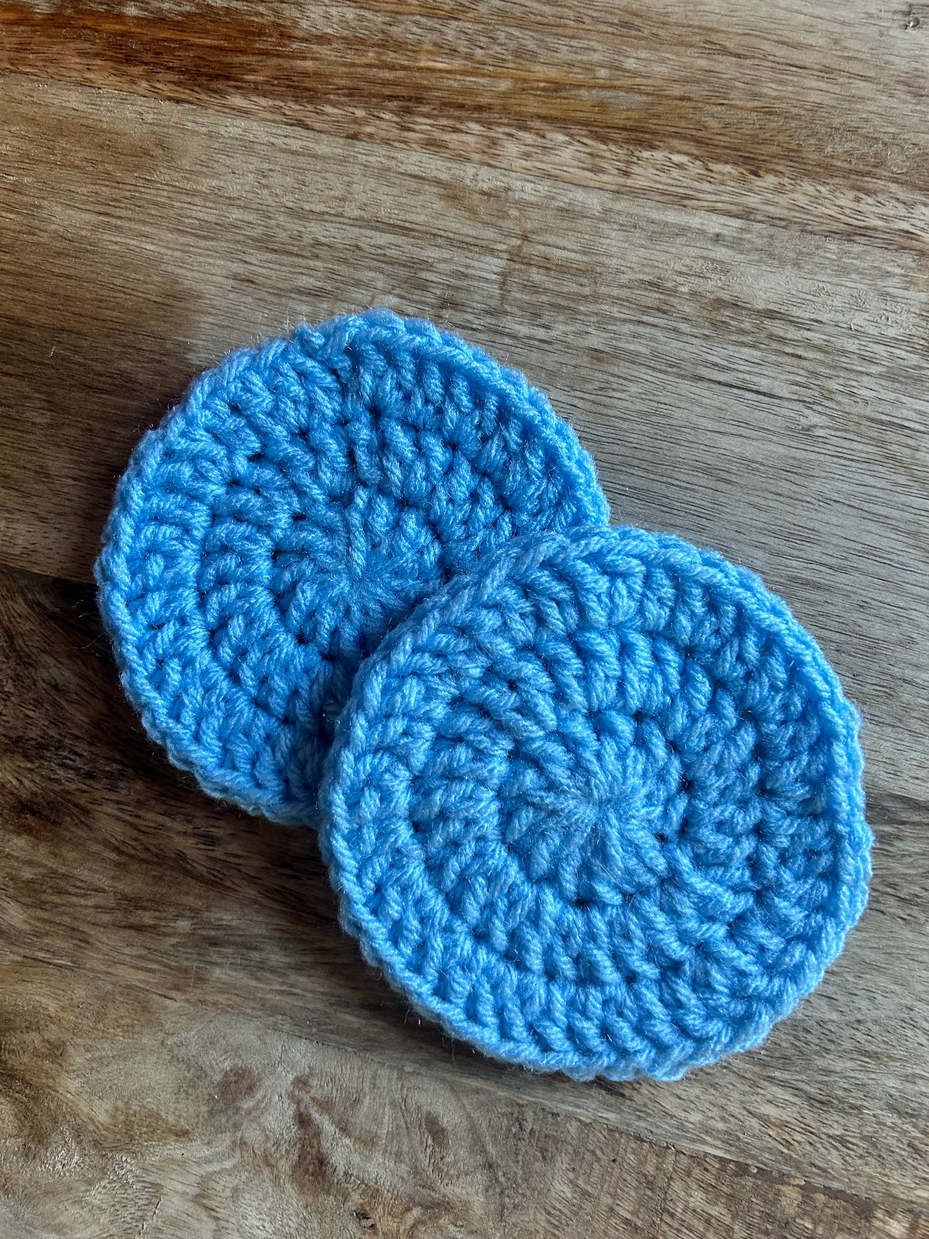 Crochet coaster set