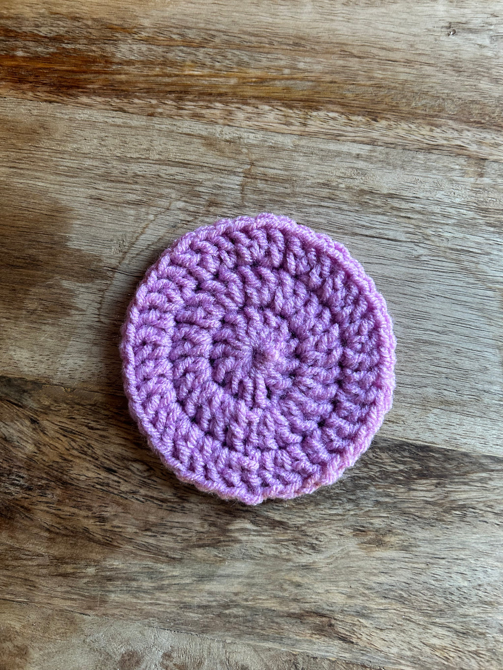 Crochet coaster set