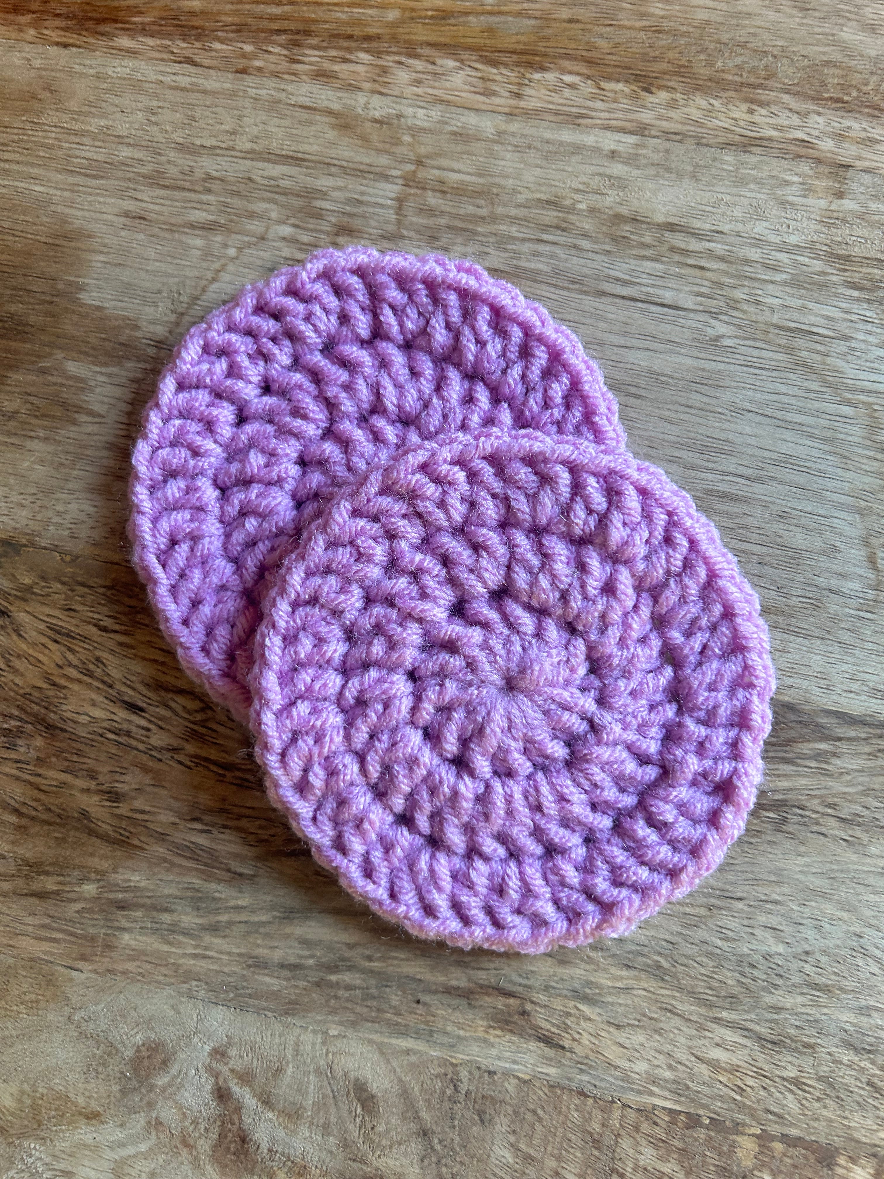 Crochet coaster set