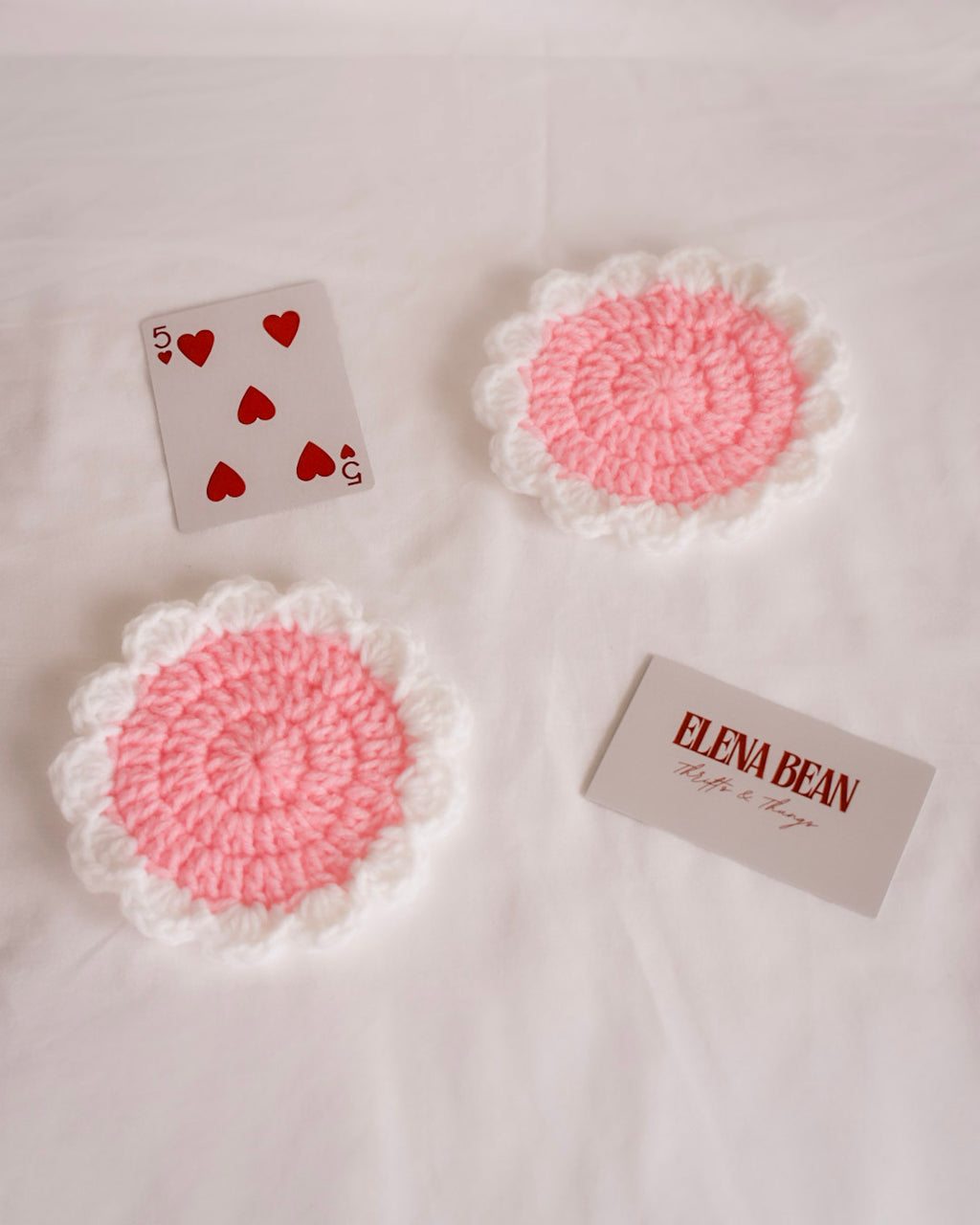 Pretty in Pink coasters