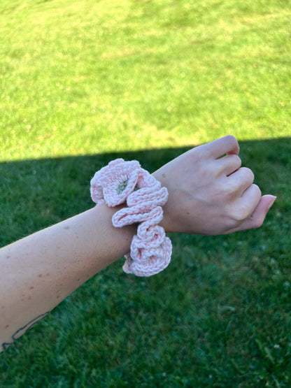 Flower Scrunchie