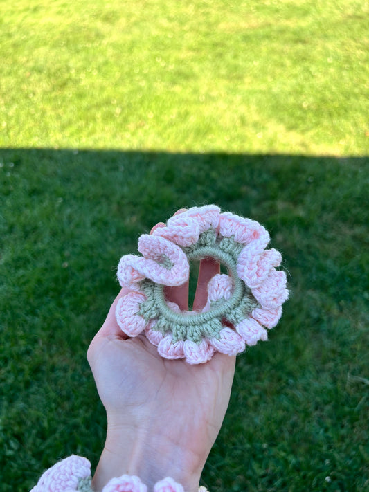 Flower Scrunchie
