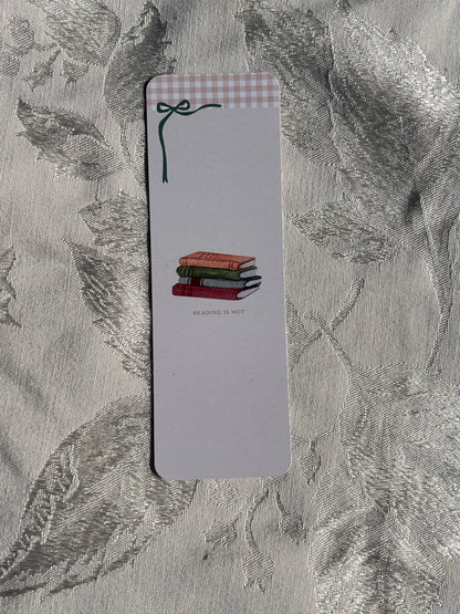 Reading is Hot bookmark