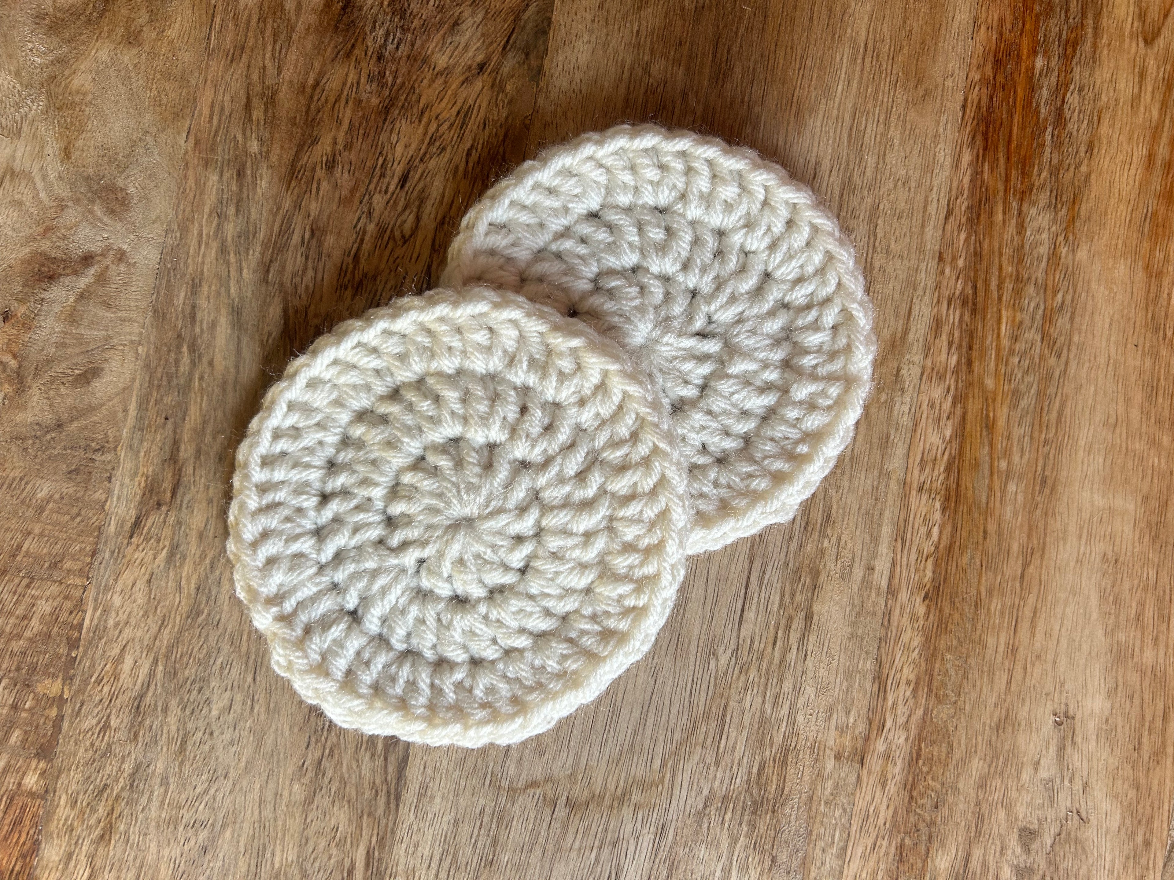 Crochet coaster set