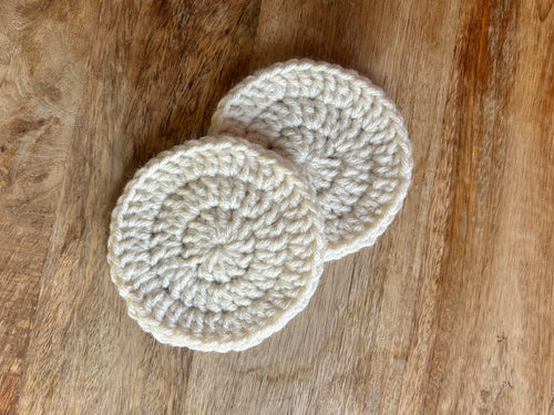 Crochet coaster set