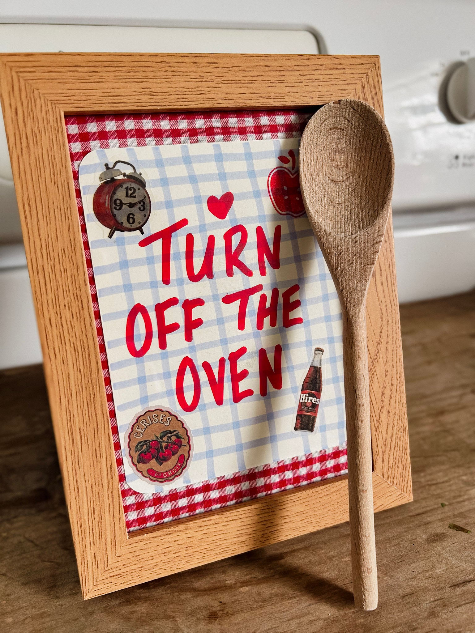 Turn off the Oven Sign