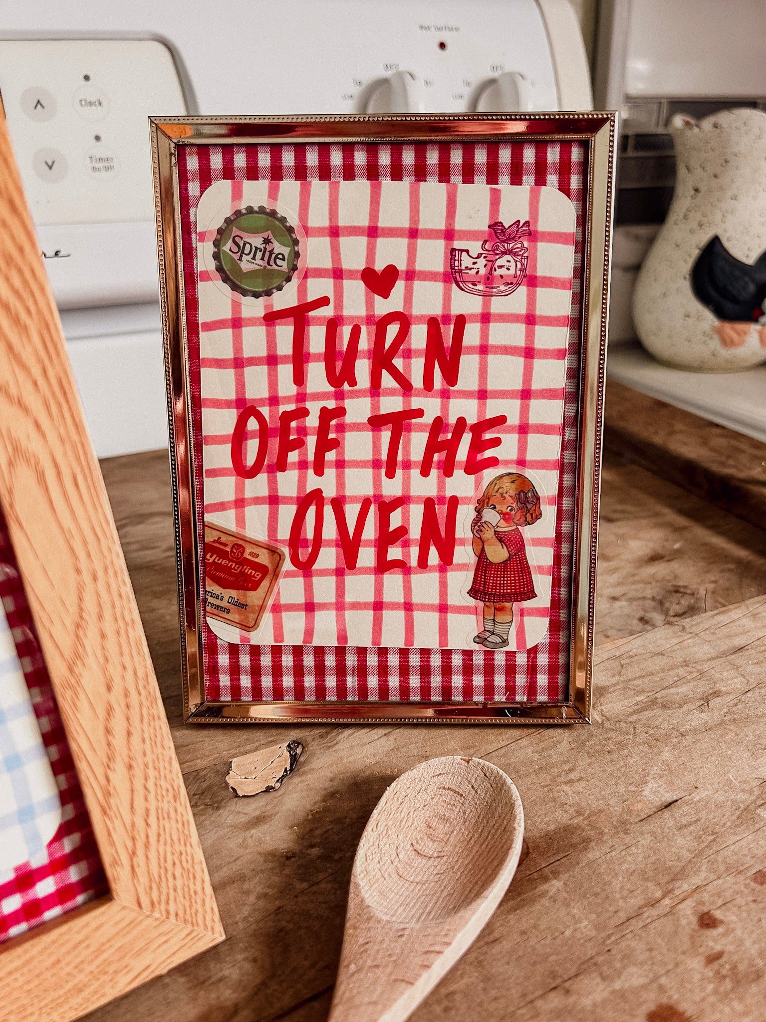 Turn off the Oven Sign